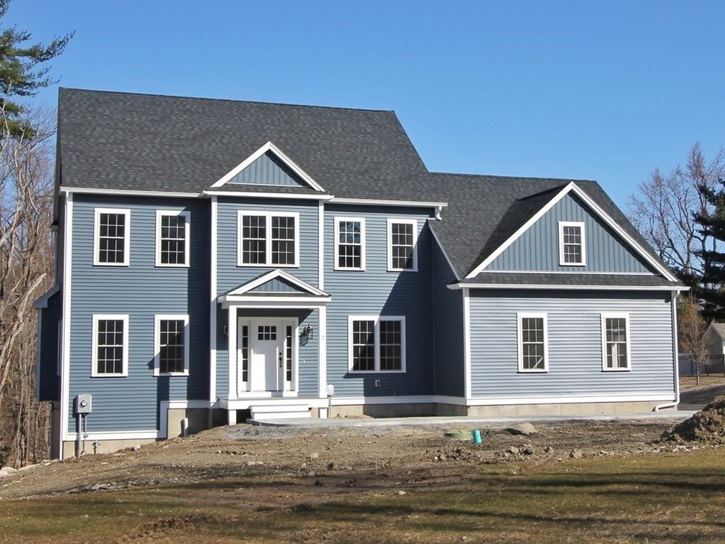 Custom-built home exterior
